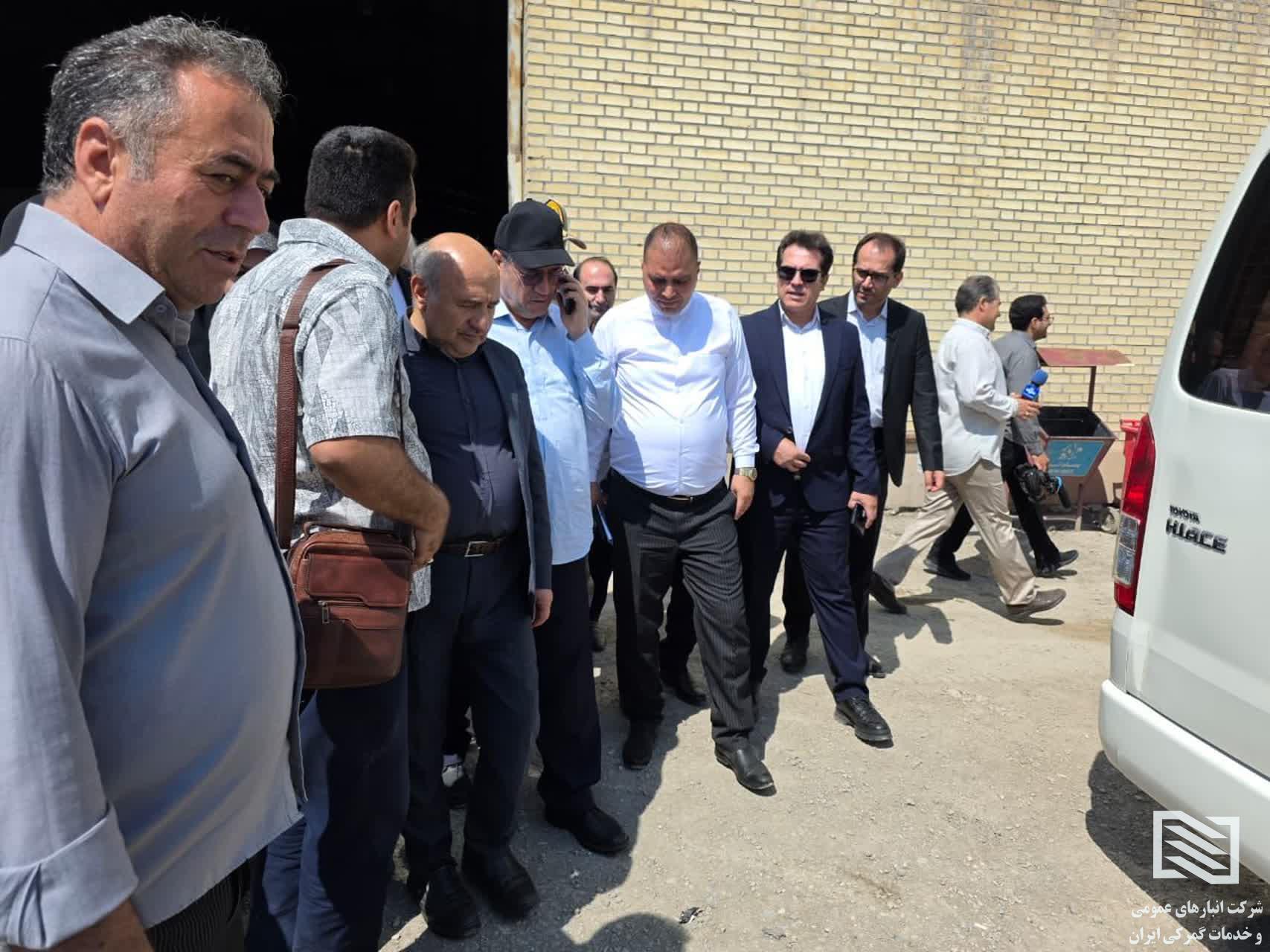 بازدید استاندار آذربایجان‌غربی از شرکت انبارهای عمومی و خدمات گمرکی بازرگان 6
